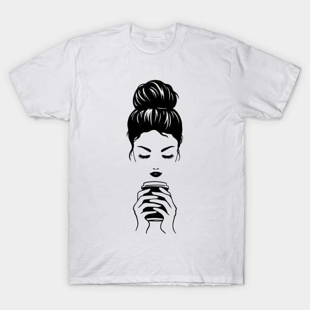 Messy hair T-Shirt by SeinchyStore